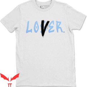 Lover Loser T-Shirt Blue White Graphic Design IT The Movie