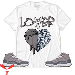Lover Loser T Shirt Cool Grey 11S Loser Lover Heart