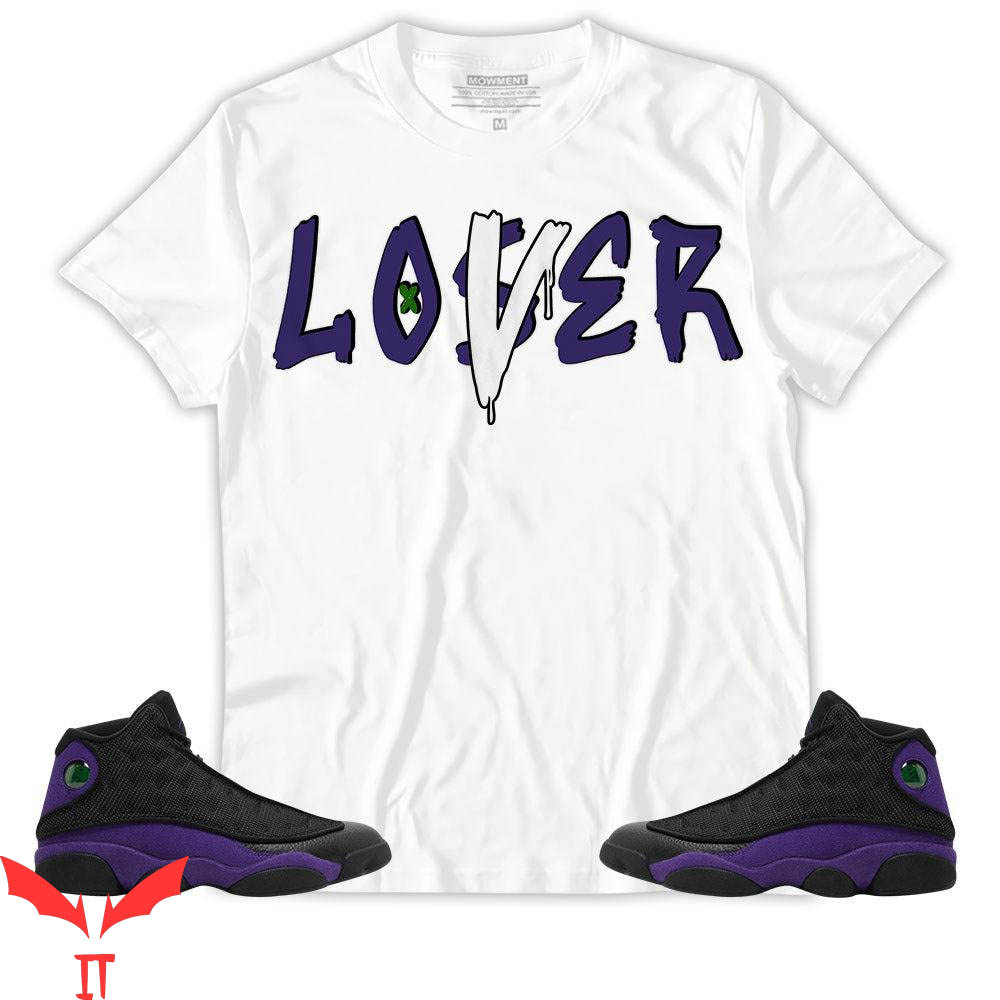 Lover Loser T Shirt Court Purple 13S Loser Lover Dripping