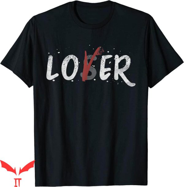 Lover Loser T Shirt Dark Red V Loser Lover Logo