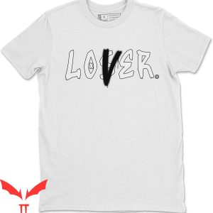 Lover Loser T-Shirt Design Printed Panda Sneaker Matching
