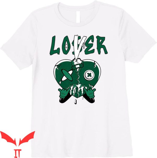 Lover Loser T-Shirt Dripping Heart Green IT The Movie