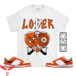 Lover Loser T Shirt Dunk Low Pattent Heart Dripping