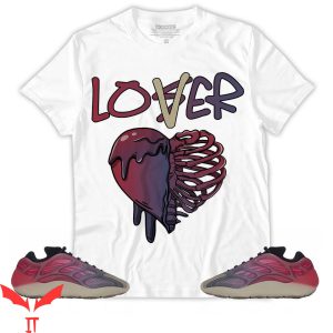Lover Loser T Shirt Fade Carbon Loser Lover Dripping Heart