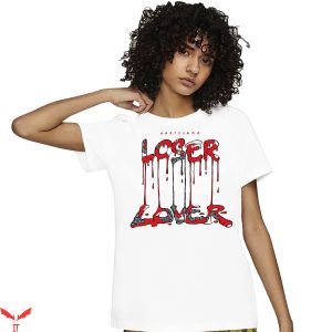 Lover Loser T Shirt Fire Red 2022 Loser Lover Drippin