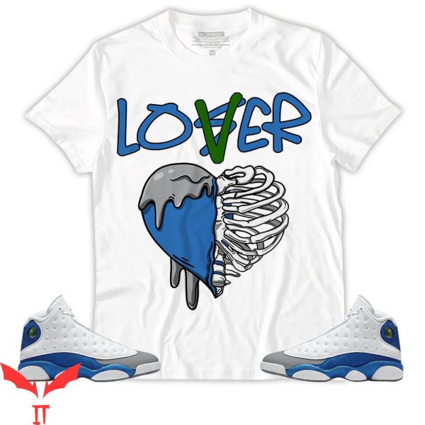 Lover Loser T Shirt French Blue 13S Loser Lover Heart