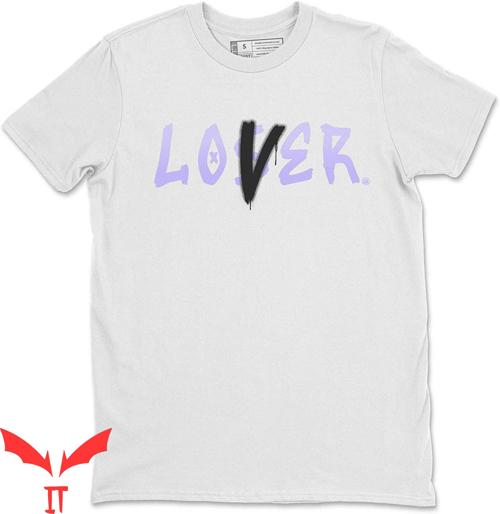 Lover Loser T-Shirt Graphic Design 11 Pure Violet Matching