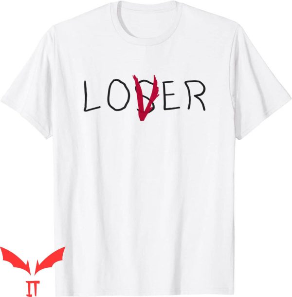 Lover Loser T-Shirt Halloween Scary Horror IT The Movie