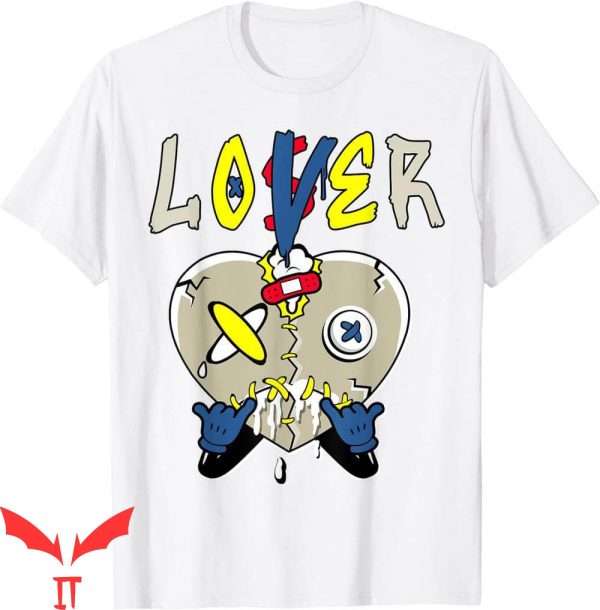 Lover Loser T-Shirt Heart Dripping Orewood Brown 95 Matching
