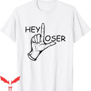 Lover Loser T-Shirt Hey Loser Graphic Design IT The Movie