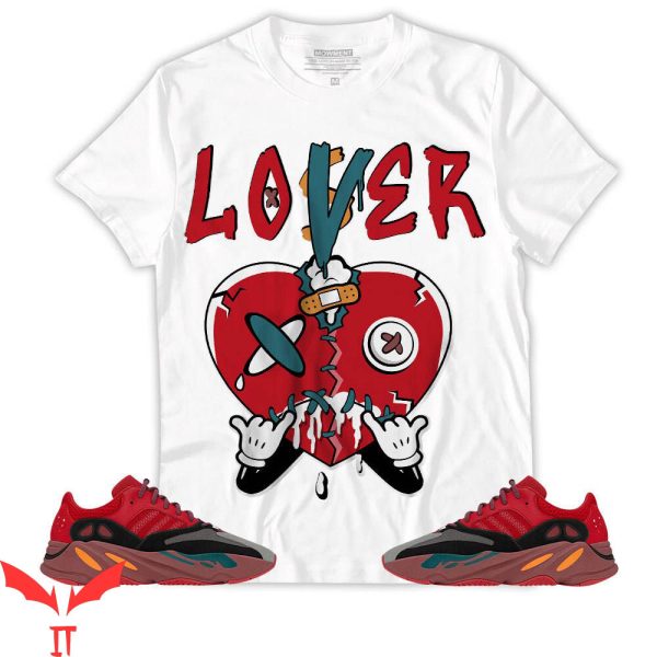 Lover Loser T Shirt Hi-Res Red Loser Lover Heart Dripping