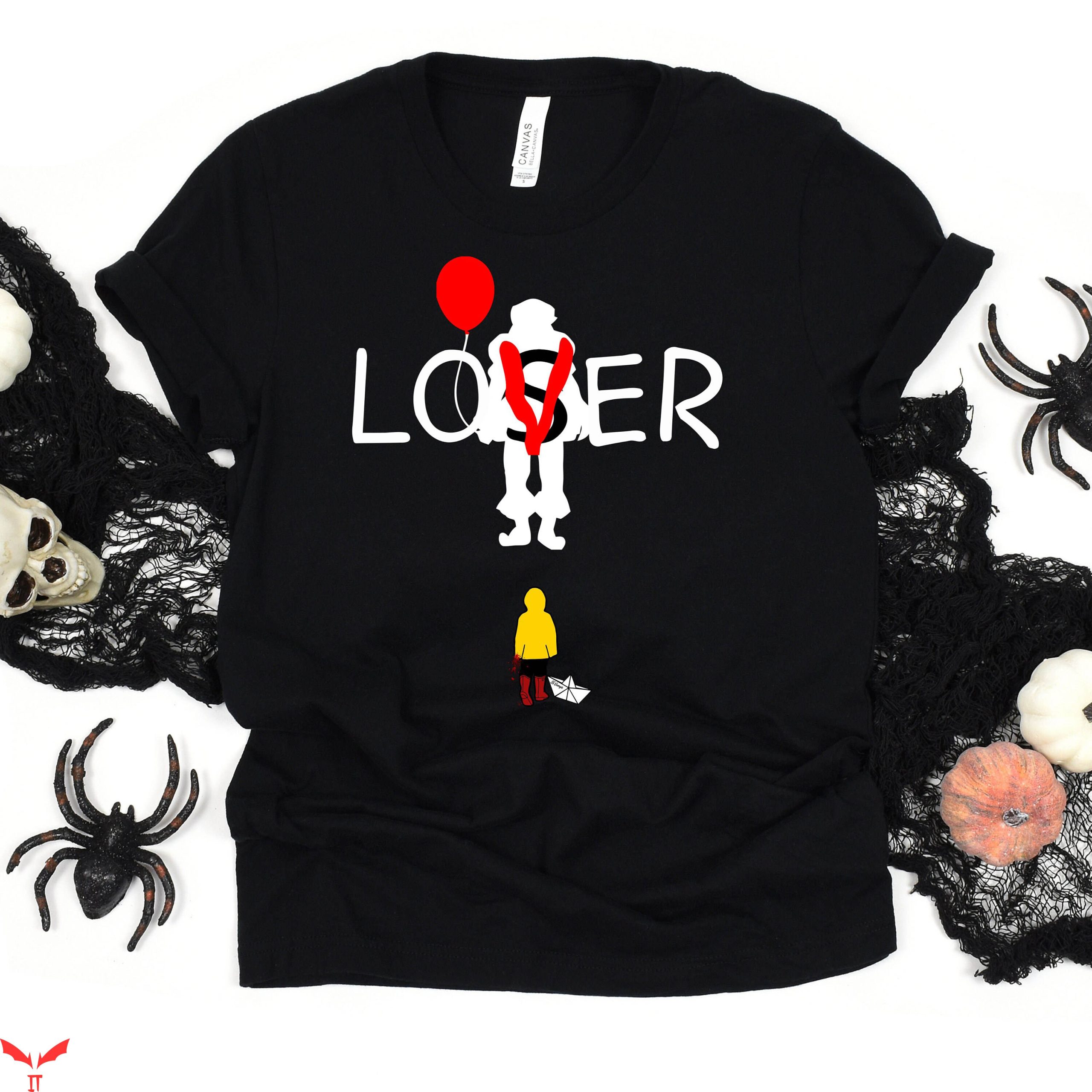 Lover Loser T Shirt IT The Movie Horror Character