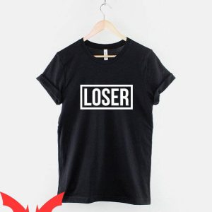 Lover Loser T Shirt Loser Slogan In Box Simple Logo