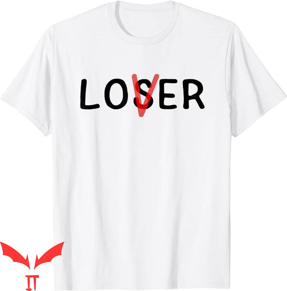Lover Loser T-Shirt Loser To Lover Horror IT The Movie