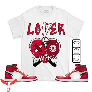 Lover Loser T Shirt Lost And Found Chicago Driping Heart