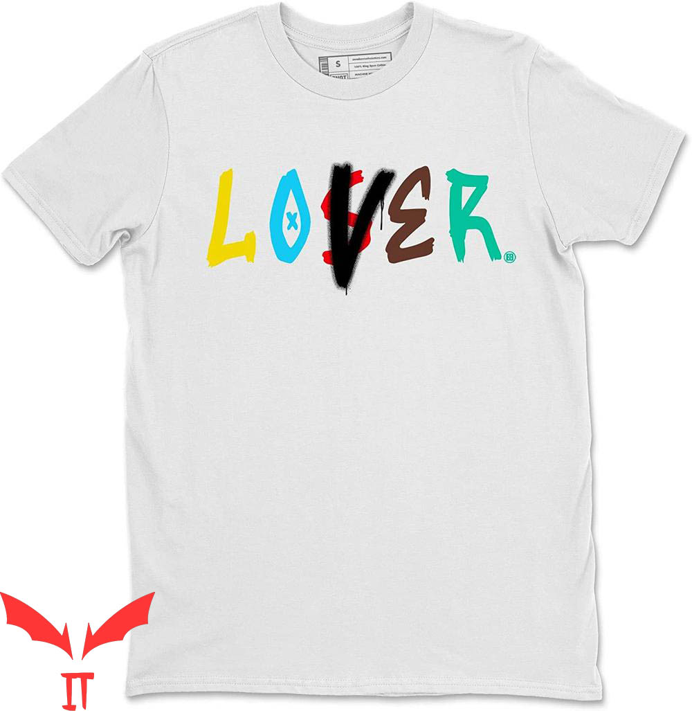 Lover Loser T-Shirt Low Free 99 White Roma Green Matching