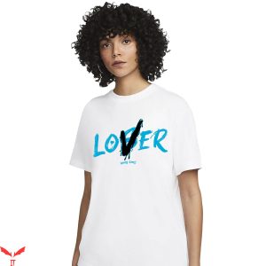 Lover Loser T Shirt Low OG Black Dark Powder Blue