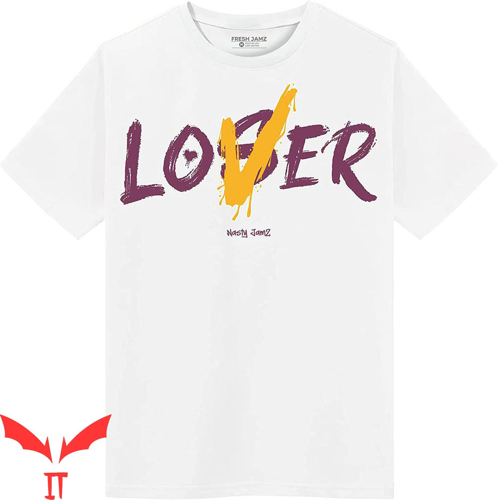 Lover Loser T-Shirt Match 1s Retro High OG Brotherhood White