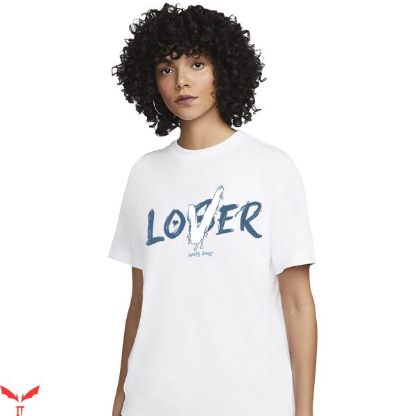 Lover Loser T Shirt Match Jordan 1 High OG Denim