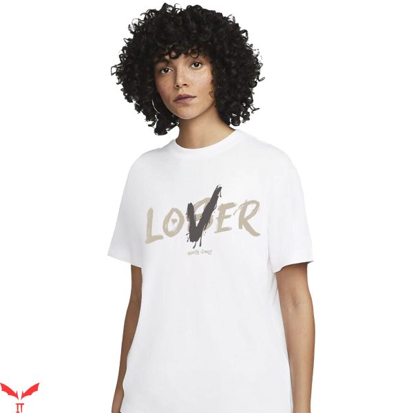 Lover Loser T Shirt Match Jordan 5 Low Expression Simple
