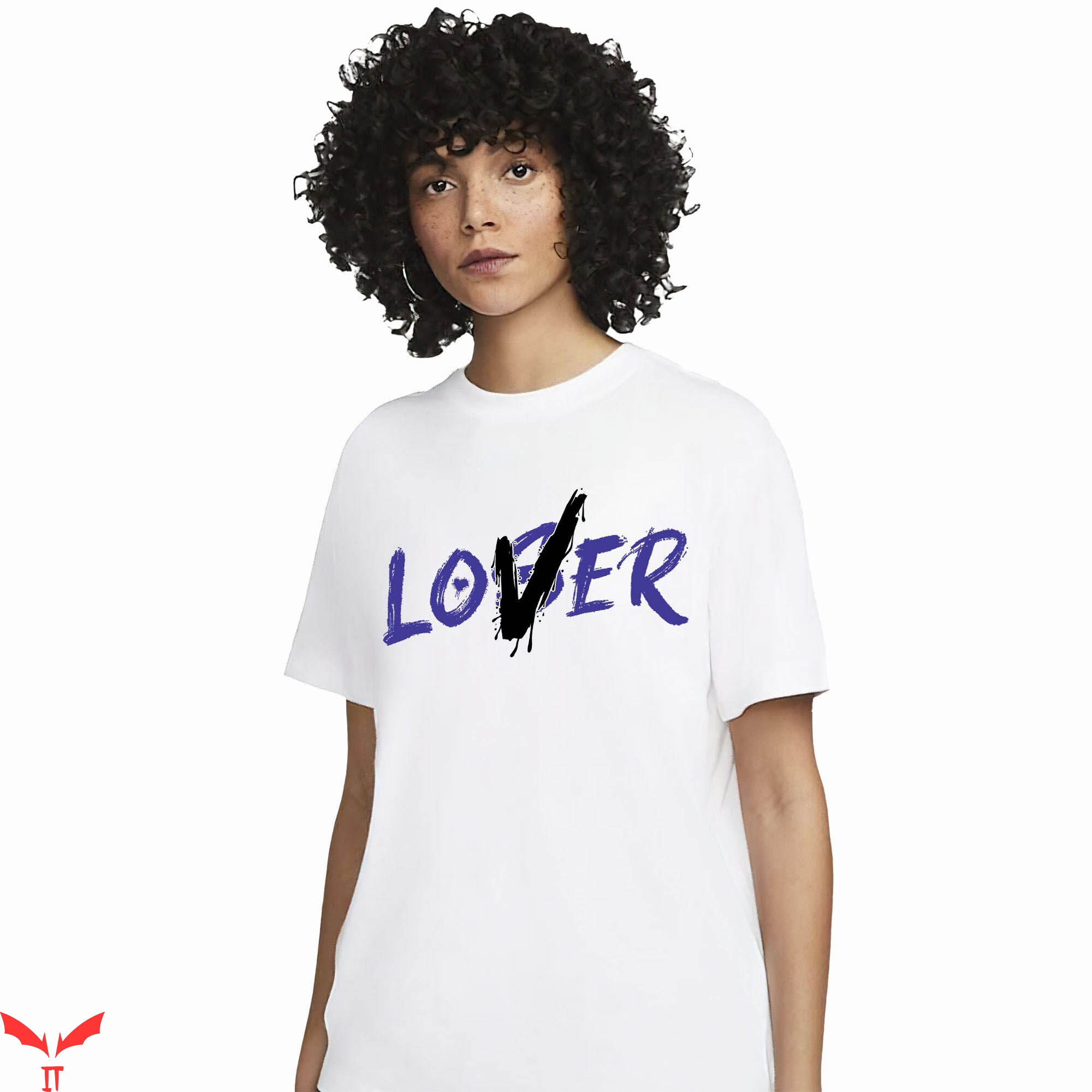 Lover Loser T Shirt Match Jordan 5 Retro Concord