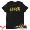 Lover Loser T Shirt Michigan Varsity Maize Midnight Navy