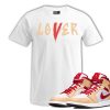 Lover Loser T Shirt Mid Light Curry Red V Loser Lover