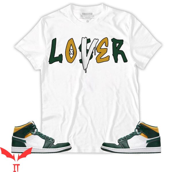 Lover Loser T Shirt Mid Sonics Noble Green Pollen