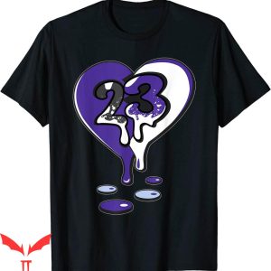 Lover Loser T Shirt Purple 23 Dripping Heart Concord 5s