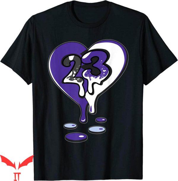 Lover Loser T Shirt Purple 23 Dripping Heart Concord 5s