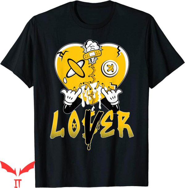 Lover Loser T Shirt Racer Yellow 5s Loser Lover Heart
