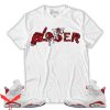 Lover Loser T Shirt Red Oreo 6S Halloween Loser Lover