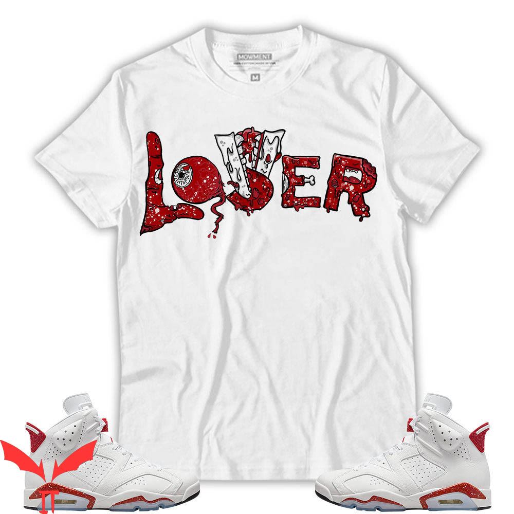 Lover Loser T Shirt Red Oreo 6S Loser Lover Dripping