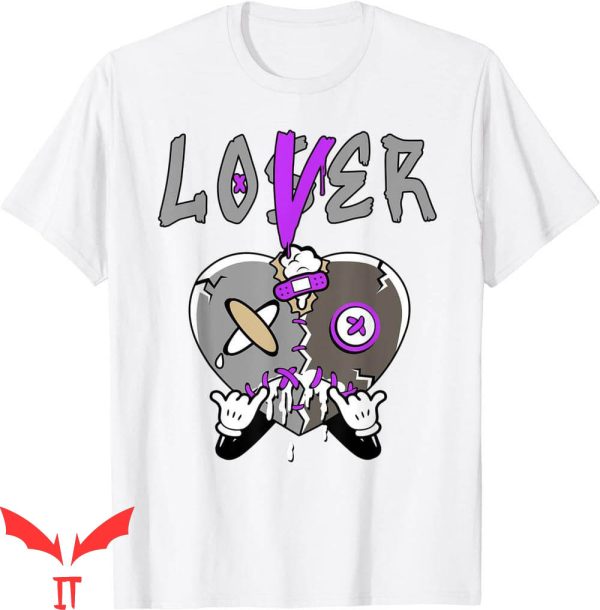 Lover Loser T-Shirt Retro Racer 5s Matching Heart Dripping
