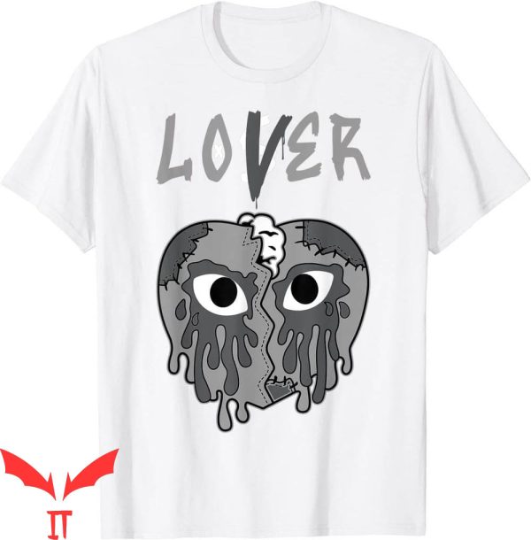 Lover Loser T-Shirt Stealth 12s Heart Crying IT The Movie