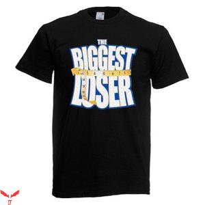 Lover Loser T Shirt The Biggest Loser TV Show Series Navy