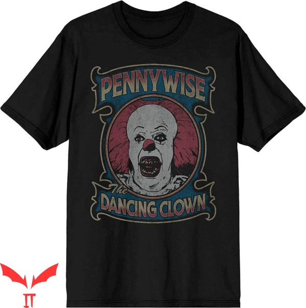 Stephen King IT T-Shirt 1990 Pennywise The Dancing Clown