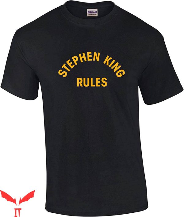 Stephen King IT T-Shirt Funny Rules Horror Movie