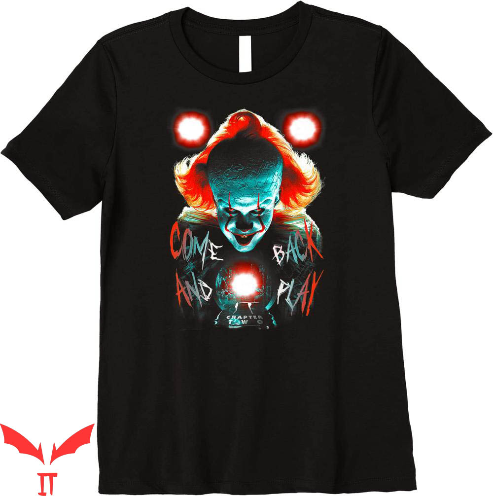 Stephen King IT T-Shirt Dead Lights Horror Movie Character