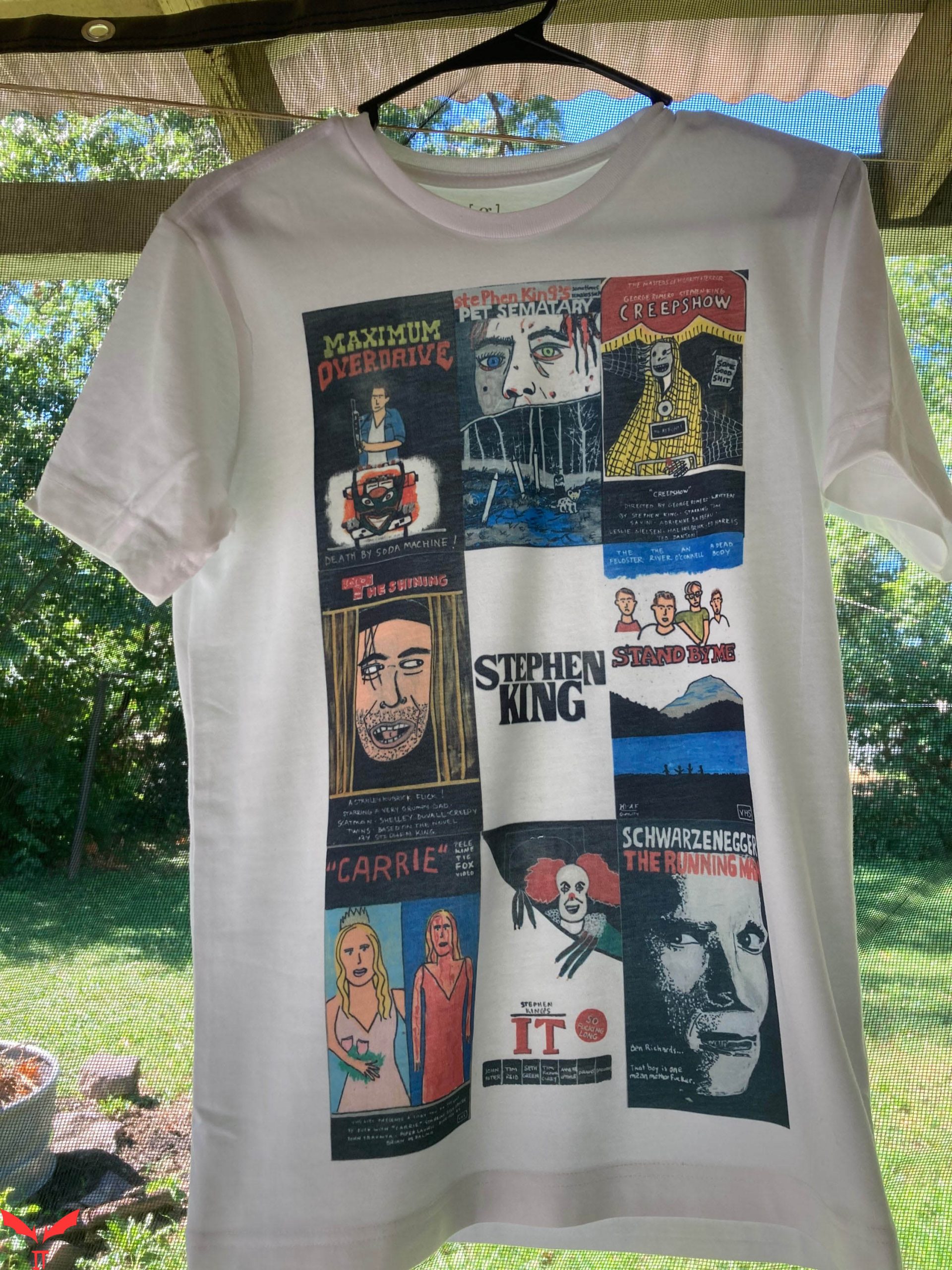 Stephen King IT T-Shirt Fan Artwork Horror IT The Movie