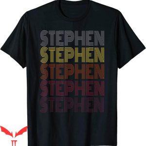 Stephen King IT T-Shirt First Name Stephen Retro Vintage