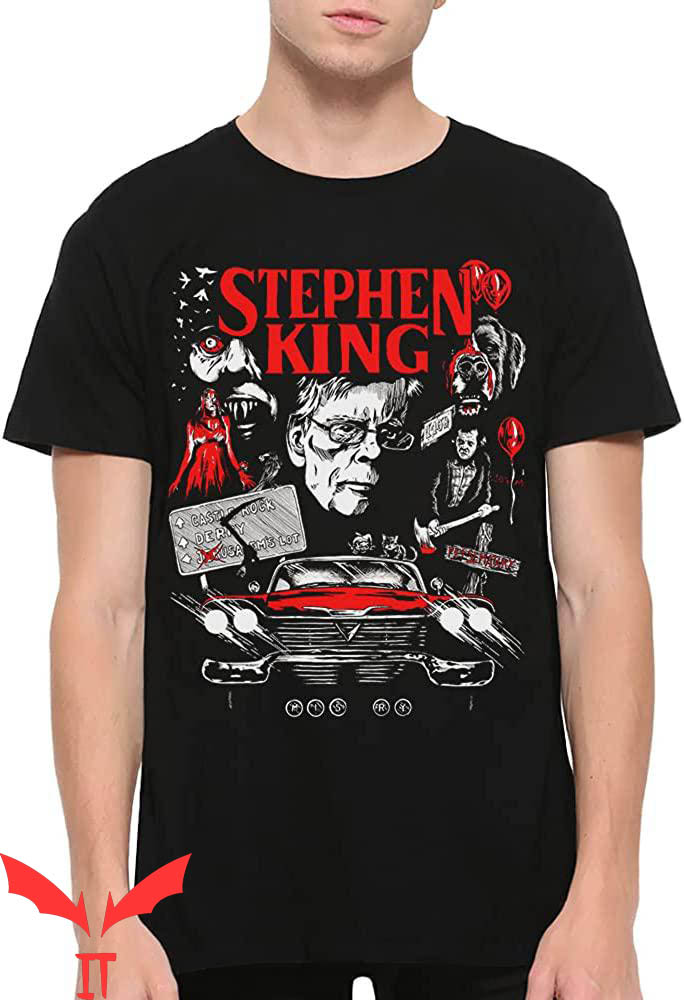 Stephen King IT T-Shirt Horror Movie Characters Shirt