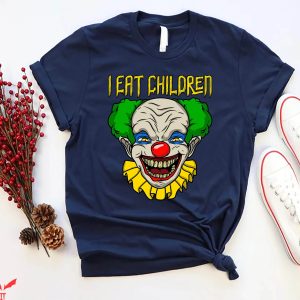 Stephen King IT T-Shirt I Eat Children Scary Clown