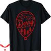 Stephen King IT T-Shirt I Love Derry On Red Balloon