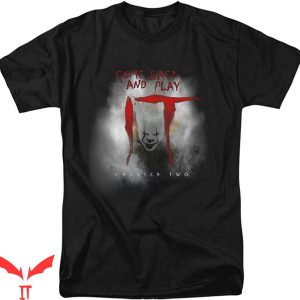 Stephen King IT T-Shirt IT Chapter Two Come Back &amp; Play