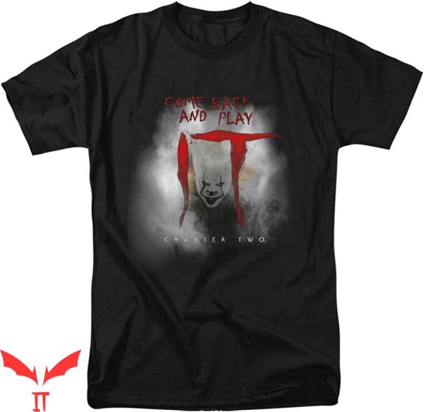 Stephen King IT T-Shirt IT Chapter Two Come Back & Play
