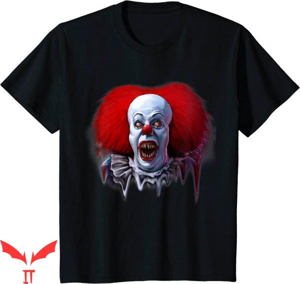 Stephen King IT T-Shirt Melting Clown Scary Horror Movie
