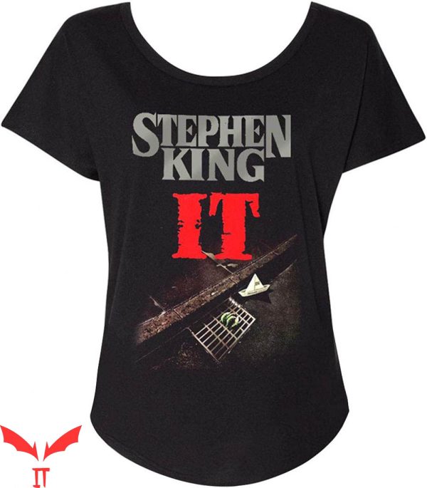 Stephen King IT T-Shirt Modern Literary Crew Neck