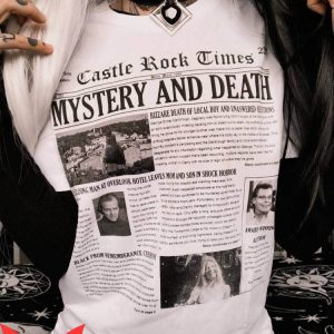 Stephen King IT T-Shirt Mystery And Death Horror Movie