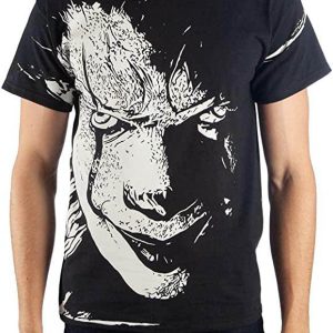 Stephen King IT T-Shirt Pennywise Face Scary Movie